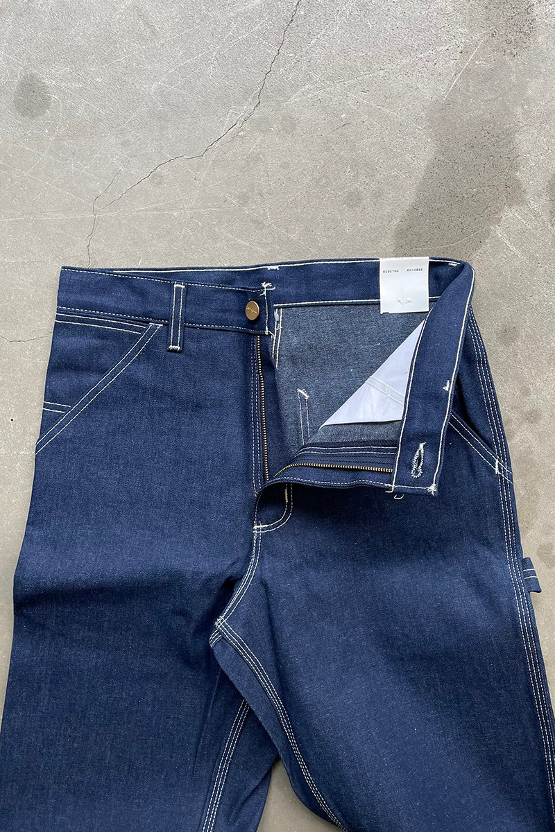 MADE IN USA 99'S DENIM PAINTER PANTS / INDIGO [SIZE: W29L32 NOS/DEADSTOCK]