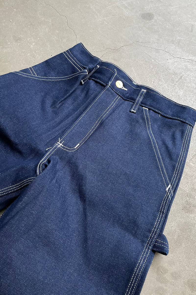 MADE IN USA 98'S DENIM PAINTER PANTS / INDIGO [SIZE: W28L32 NOS/DEADSTOCK]