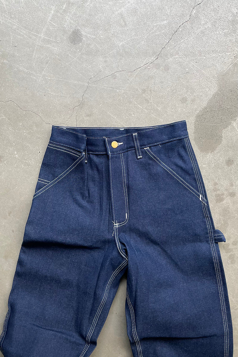 MADE IN USA 98'S DENIM PAINTER PANTS / INDIGO [SIZE: W28L32 NOS/DEADSTOCK]