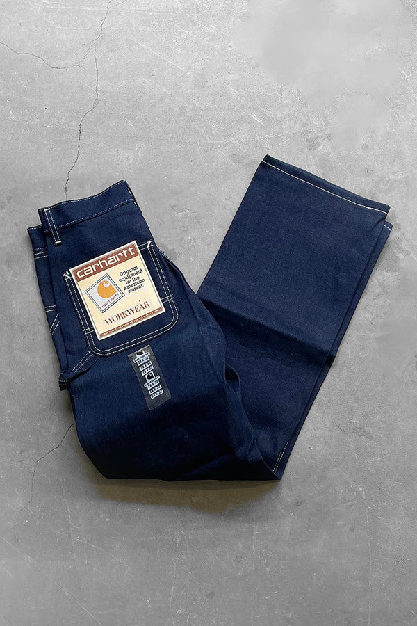 MADE IN USA 98'S DENIM PAINTER PANTS / INDIGO [SIZE: W28L32 NOS/DEADSTOCK]
