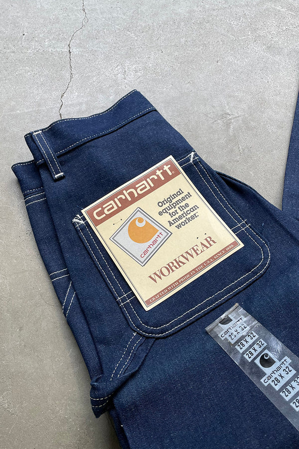 MADE IN USA 98'S DENIM PAINTER PANTS / INDIGO [SIZE: W28L32 NOS/DEADSTOCK]