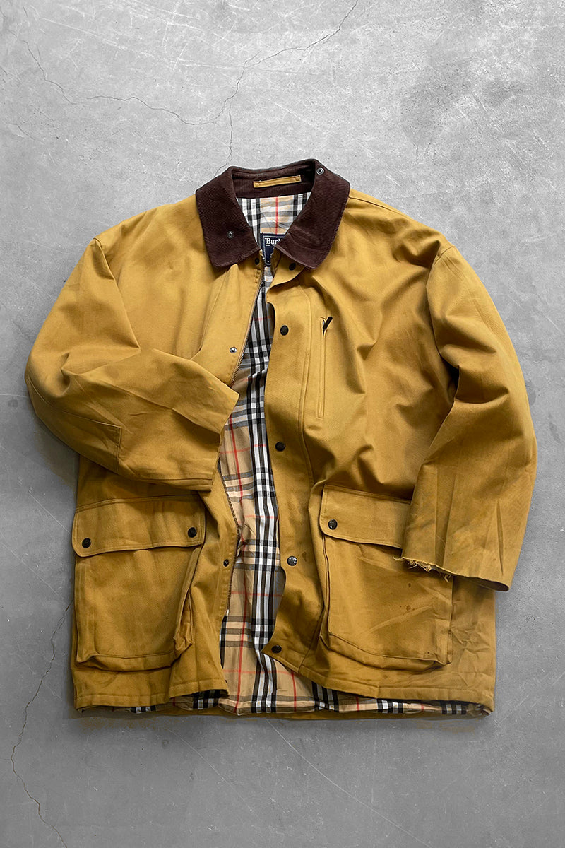 MADE IN ENGLAND 92'S PRORSUM HUNTING JACKET / YELLOW [SIZE: L USED]
