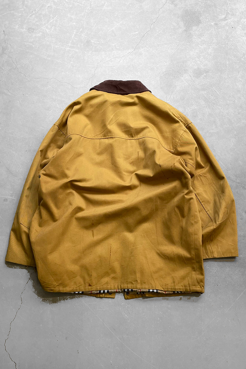 MADE IN ENGLAND 92'S PRORSUM HUNTING JACKET / YELLOW [SIZE: L USED]