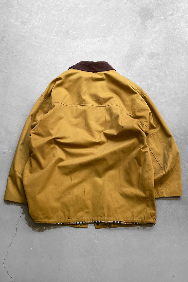MADE IN ENGLAND 92'S PRORSUM HUNTING JACKET / YELLOW [SIZE: L USED]