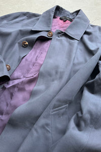 Y2K EARLY 00'S LONG COAT / GRAY [SIZE: S USED]