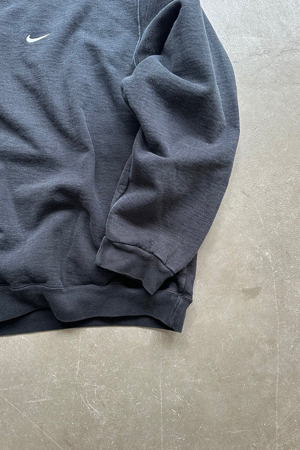MADE IN USA 90'S LOGO SWEATSHIRT / FADED BLACK [SIZE: XL USED]
