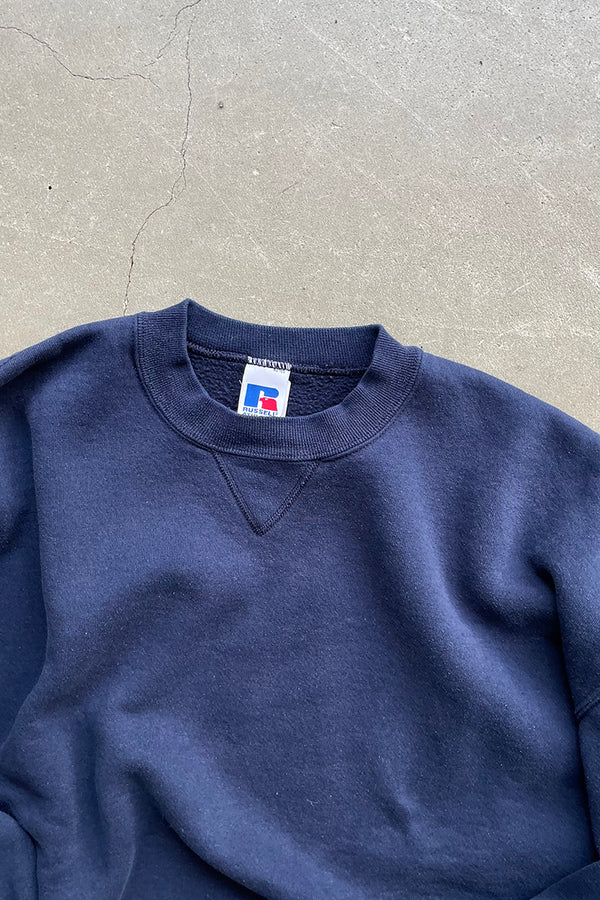 MADE IN USA 90'S SWEATSHIRT / NAVY [SIZE: XL USED]