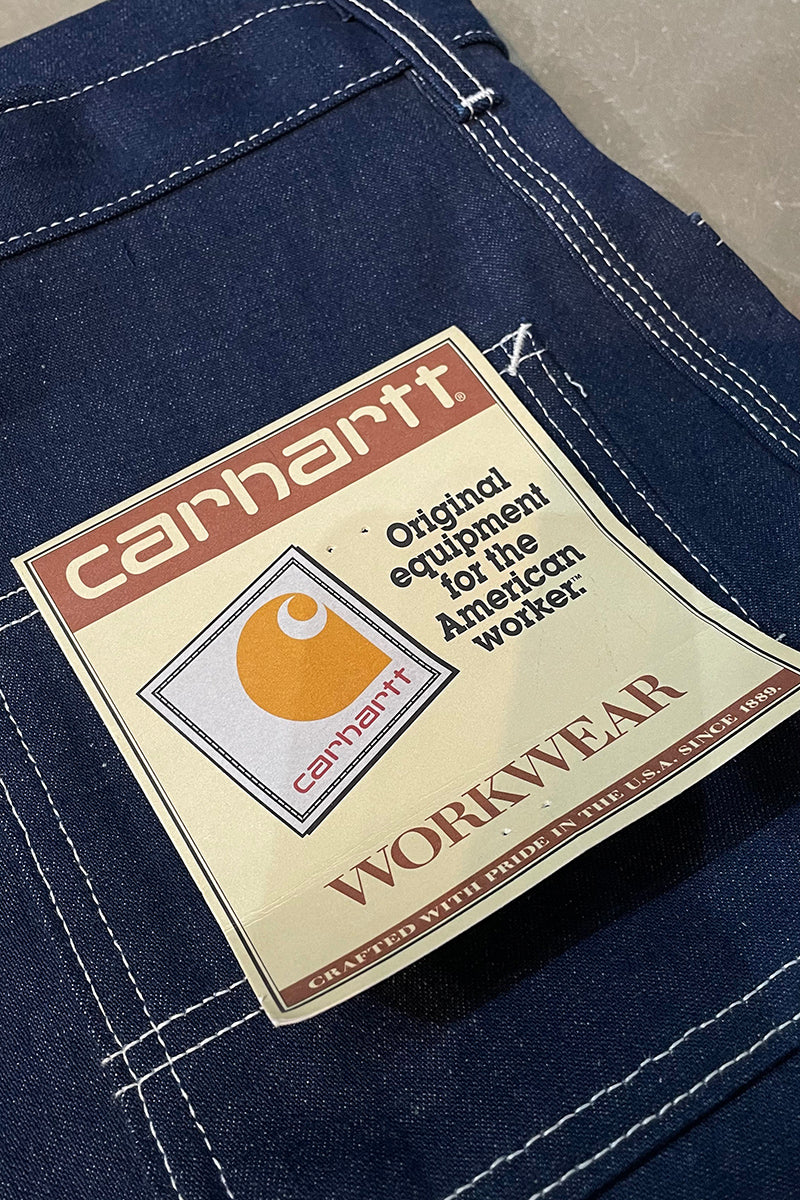 MADE IN USA 99'S DENIM PAINTER PANTS / INDIGO [SIZE: W29L32 NOS/DEADSTOCK]