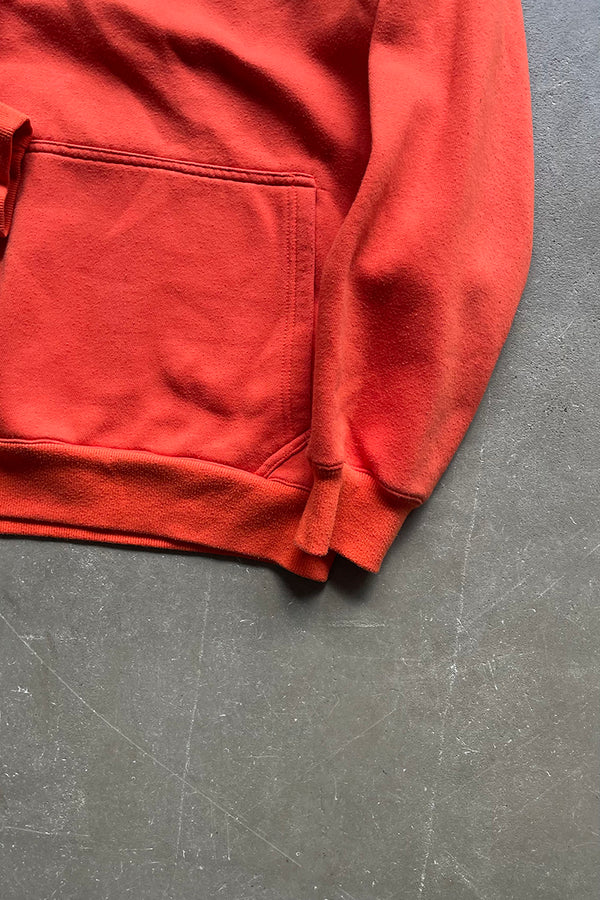 90'S LOGO SWEAT HOODIE / ORANGE [SIZE: L USED]