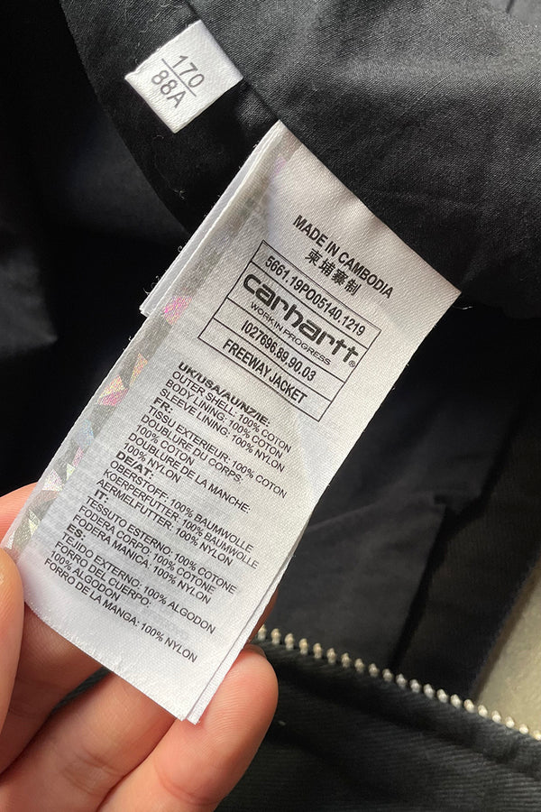 FREEWAY JACKET / BLACK [SIZE: S USED]