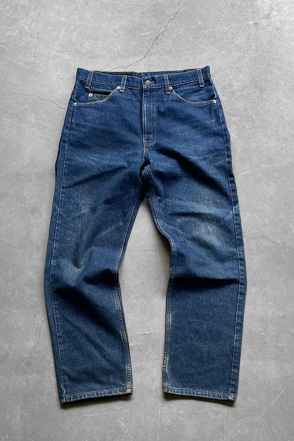MADE IN MEXICO 96'S 505 ORANGE TAB DENIM PANTS / INDIGO [SIZE: 34 USED]