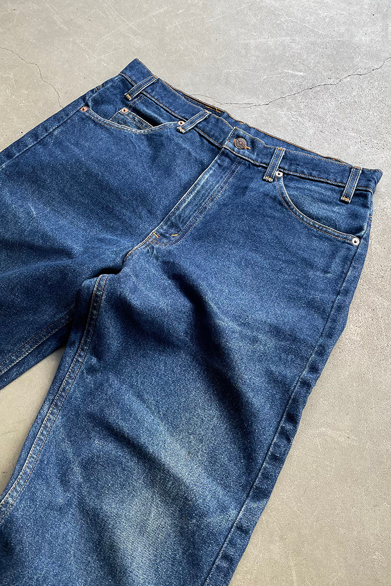 MADE IN MEXICO 96'S 505 ORANGE TAB DENIM PANTS / INDIGO [SIZE: 34 USED]