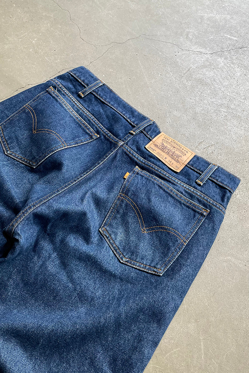 MADE IN MEXICO 96'S 505 ORANGE TAB DENIM PANTS / INDIGO [SIZE: 34 USED]