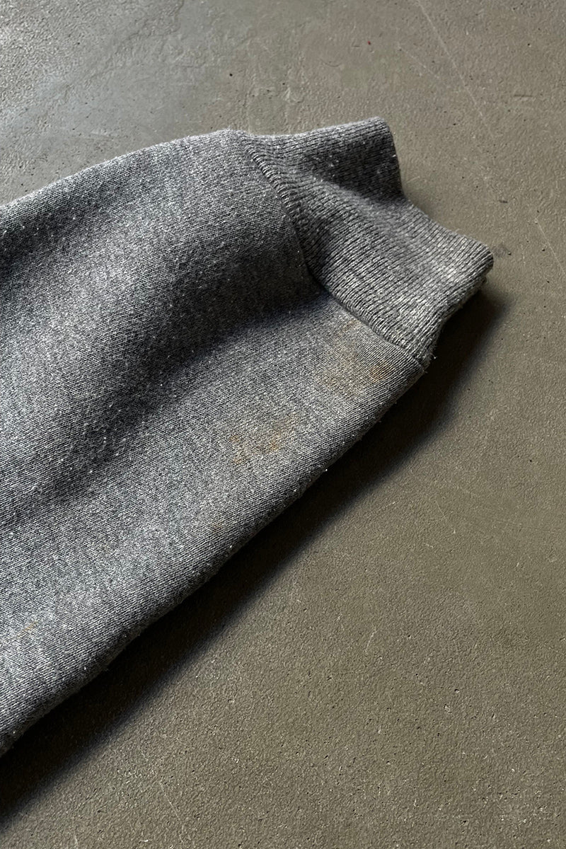 MADE IN USA 90'S ZIP SWEAT HOODIE / GRAY [SIZE: M USED]