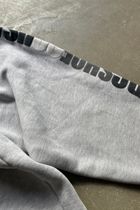 90'S LOGO SWEAT HOODIE / GRAY [SIZE: XL USED]