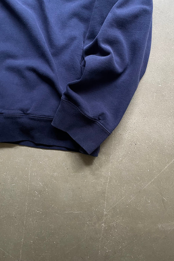 90'S HALF-ZIP SWEATSHIRT / NAVY [SIZE: XL USED]