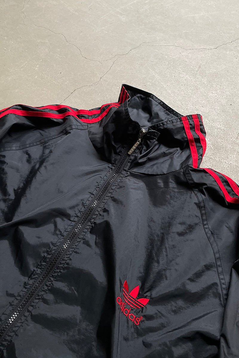 90'S NYLON JACKET / BLACK [SIZE: L USED]