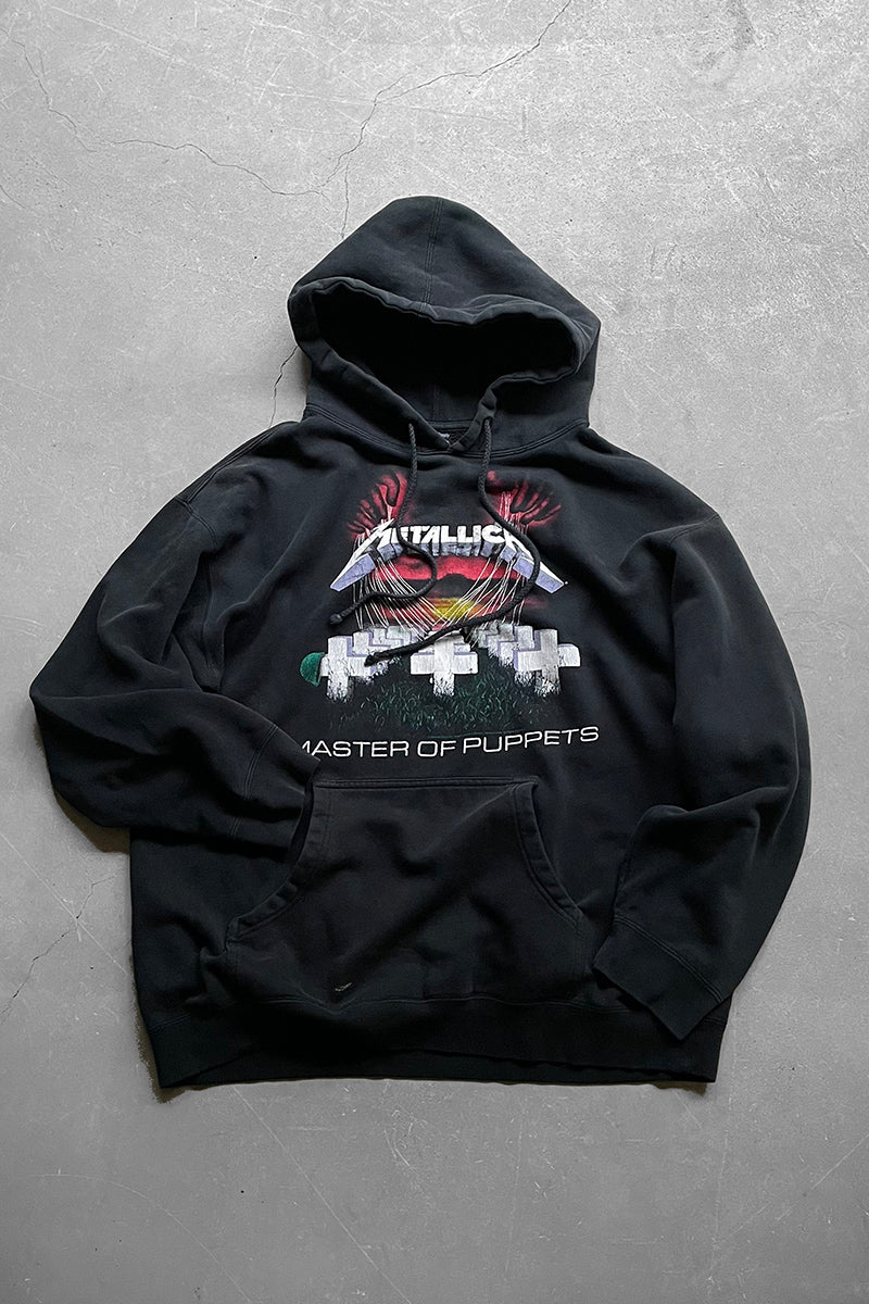 Y2K 06'S METALLICA BAND SWEAT HOODIE / BLACK [SIZE: M USED]