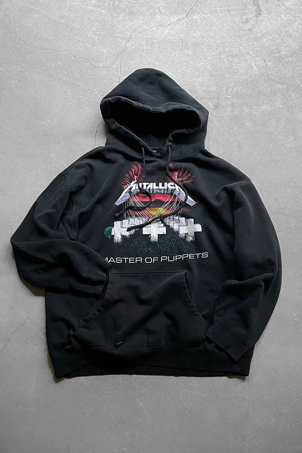 Y2K 06'S METALLICA BAND SWEAT HOODIE / BLACK [SIZE: M USED]