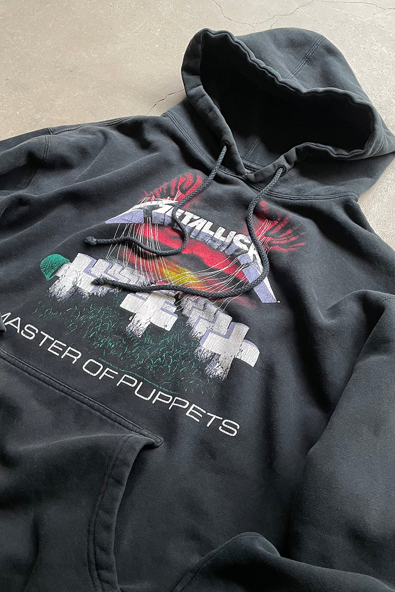 Y2K 06'S METALLICA BAND SWEAT HOODIE / BLACK [SIZE: M USED]