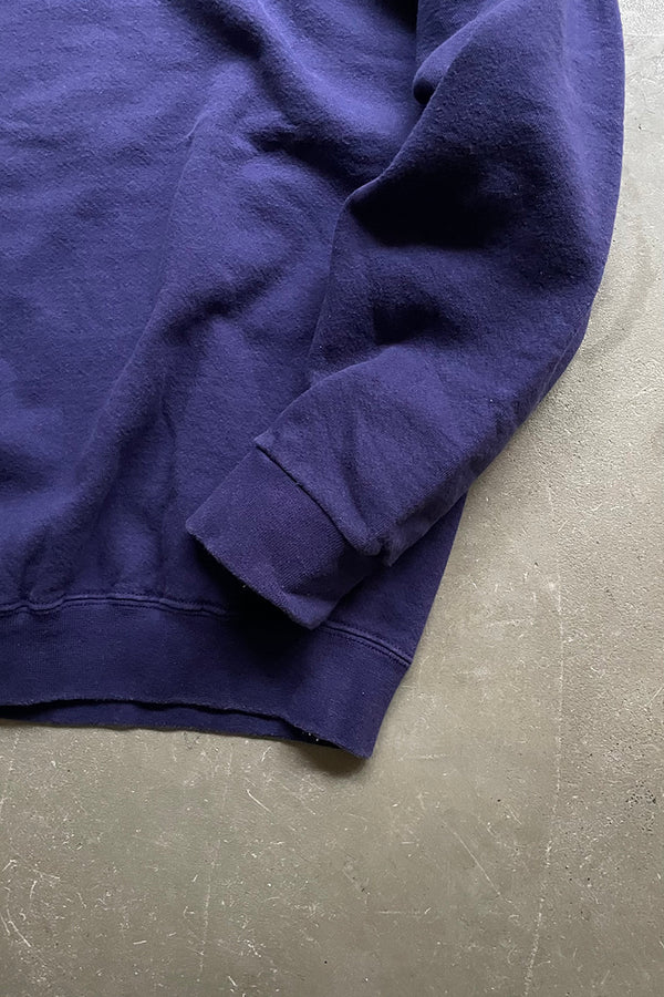 MADE IN MEXICO 90'S SWOOSH LOGO SWEATSHIRT / PURPLE [SIZE: L USED]