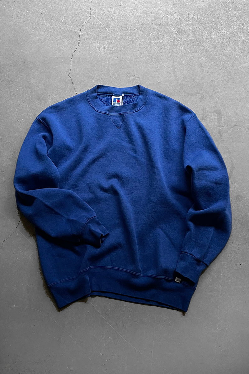 MADE IN USA 90'S SWEATSHIRT / BLUE [SIZE: L USED]
