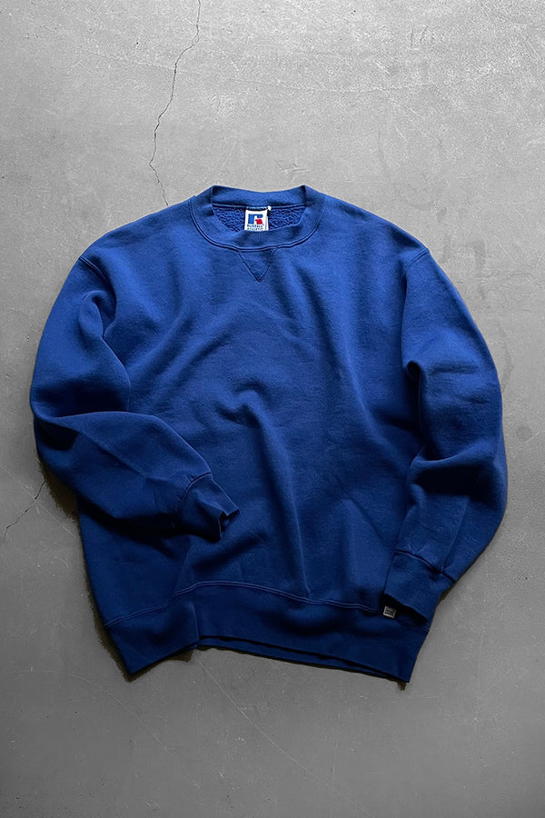 MADE IN USA 90'S SWEATSHIRT / BLUE [SIZE: L USED]