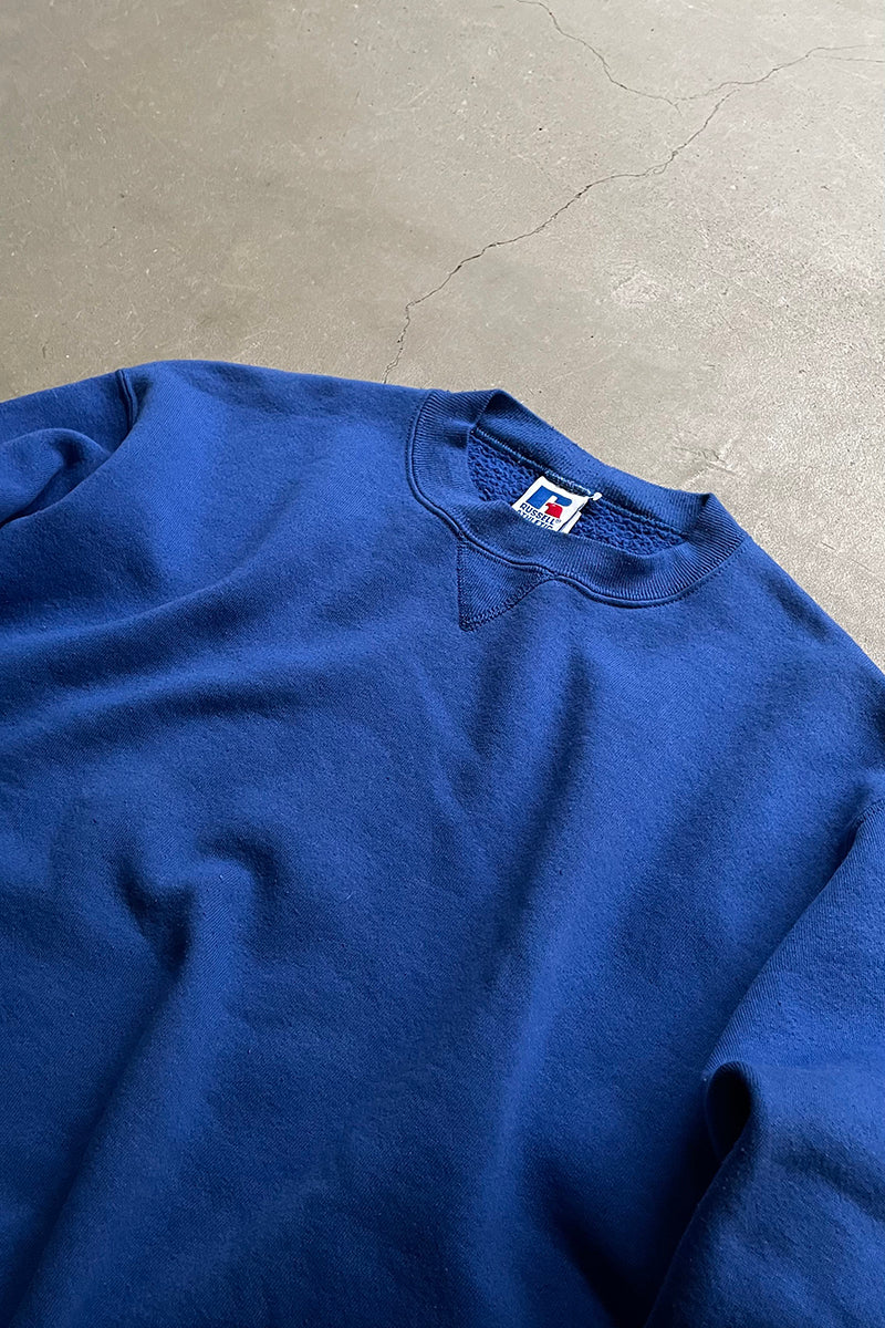 MADE IN USA 90'S SWEATSHIRT / BLUE [SIZE: L USED]