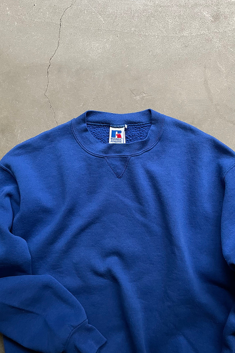 MADE IN USA 90'S SWEATSHIRT / BLUE [SIZE: L USED]