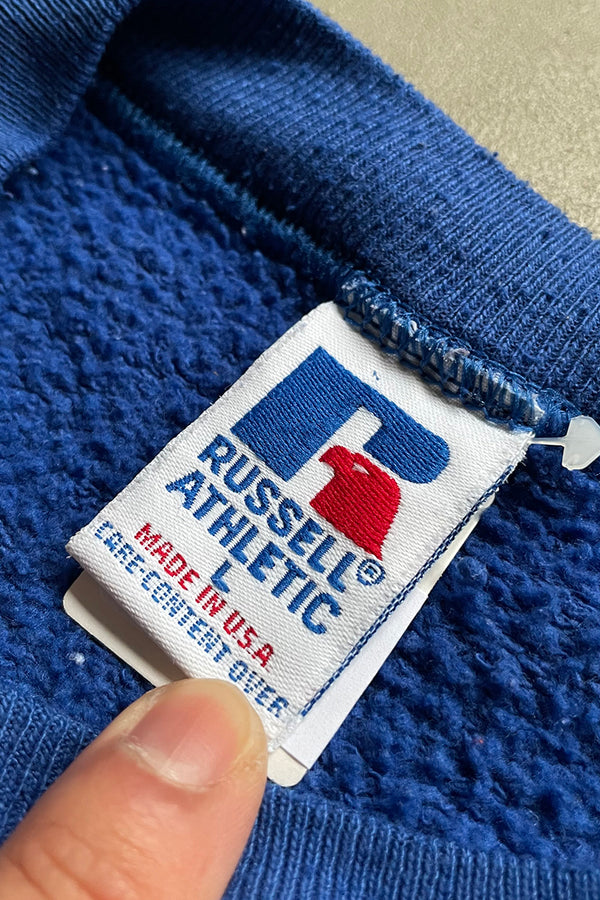 MADE IN USA 90'S SWEATSHIRT / BLUE [SIZE: L USED]