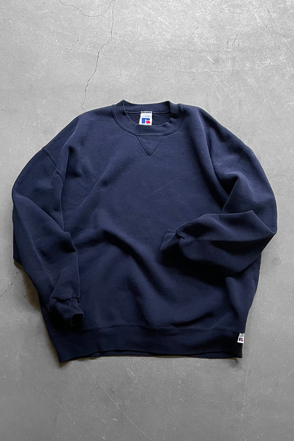 MADE IN USA 90'S SWEATSHIRT / FADED NAVY [SIZE: XL USED]