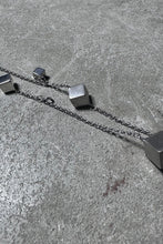画像をギャラリービューアに読み込む, 925 SILVER HART SQUARE CHARM BRACELET / SILVER [SIZE: ONE SIZE USED]
