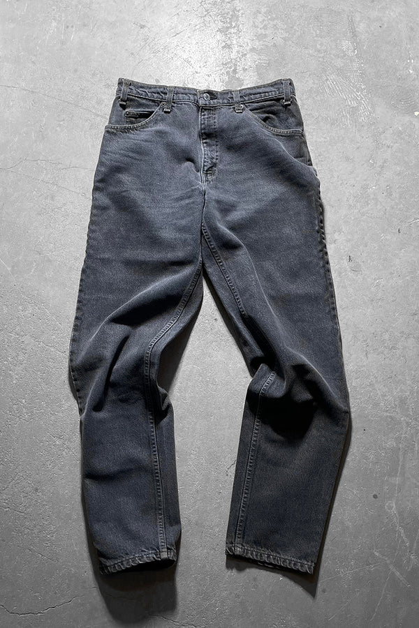 MADE IN USA 92'S 550 DENIM PANTS / BLACK [SIZE: W32L32 USED]