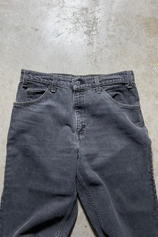 MADE IN USA 92'S 550 DENIM PANTS / BLACK [SIZE: W32L32 USED]