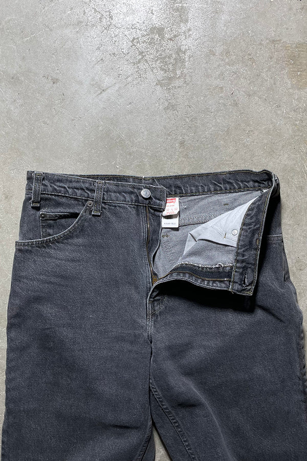 MADE IN USA 92'S 550 DENIM PANTS / BLACK [SIZE: W32L32 USED]