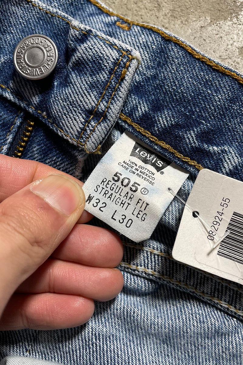 MADE IN MEXICO 01'S 505 DENIM PANTS / INDIGO [SIZE: W32 USED]