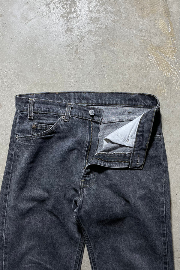 MADE IN USA 90'S 505 DENIM PANTS / BLACK [SIZE: 33 USED]