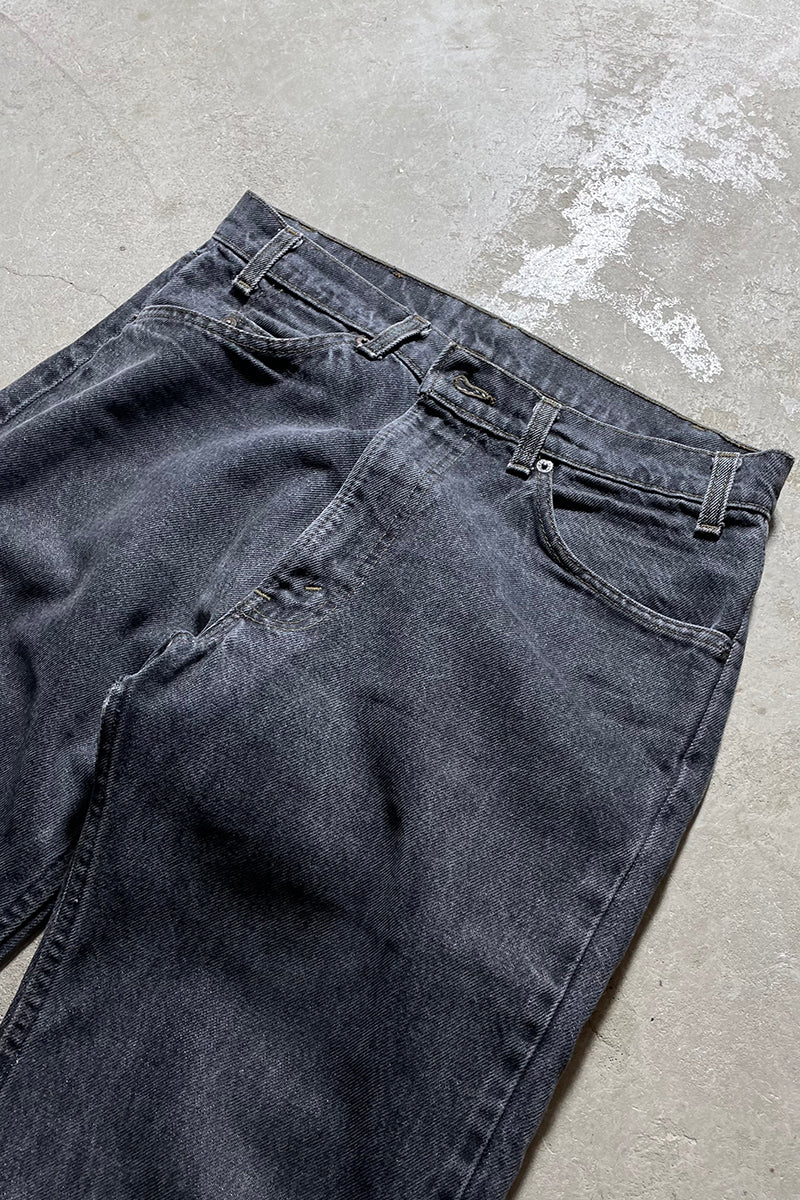 MADE IN USA 90'S 505 DENIM PANTS / BLACK [SIZE: 33 USED]