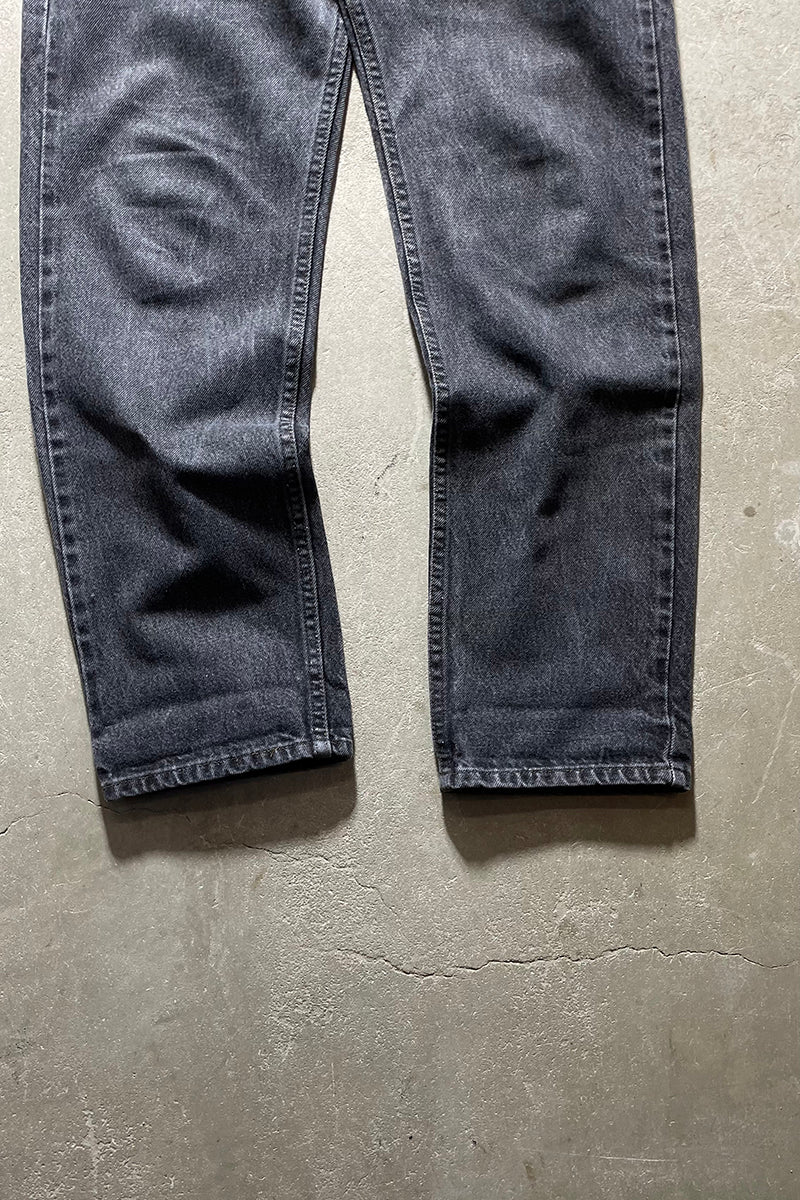 MADE IN USA 90'S 505 DENIM PANTS / BLACK [SIZE: 33 USED]