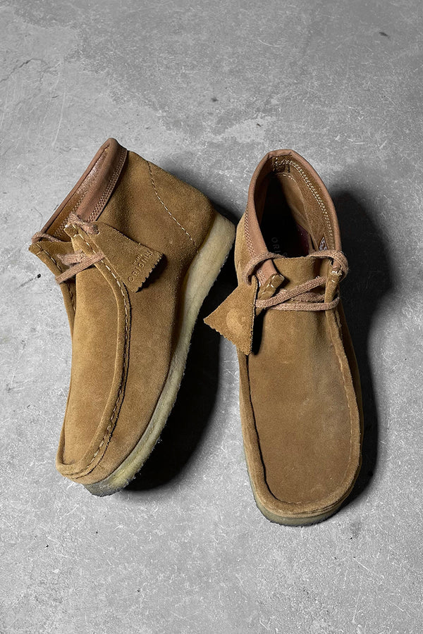WALLABEE BOOTS / BEIGE [SIZE: US9.5 (equivalent to 27.5cm) USED]