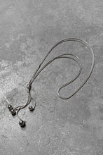 画像をギャラリービューアに読み込む, 925 SILVER NECKLACE / SILVER [SIZE: ONE SIZE USED]
