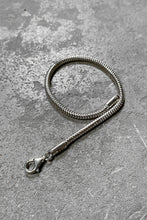 画像をギャラリービューアに読み込む, 925 SILVER SNAKE CHAIN BRACELET / SILVER [SIZE: ONE SIZE USED]

