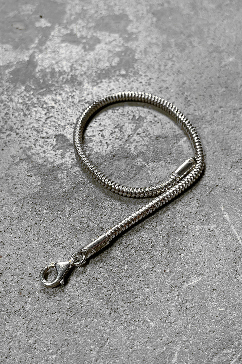 925 SILVER SNAKE CHAIN BRACELET / SILVER [SIZE: ONE SIZE USED]