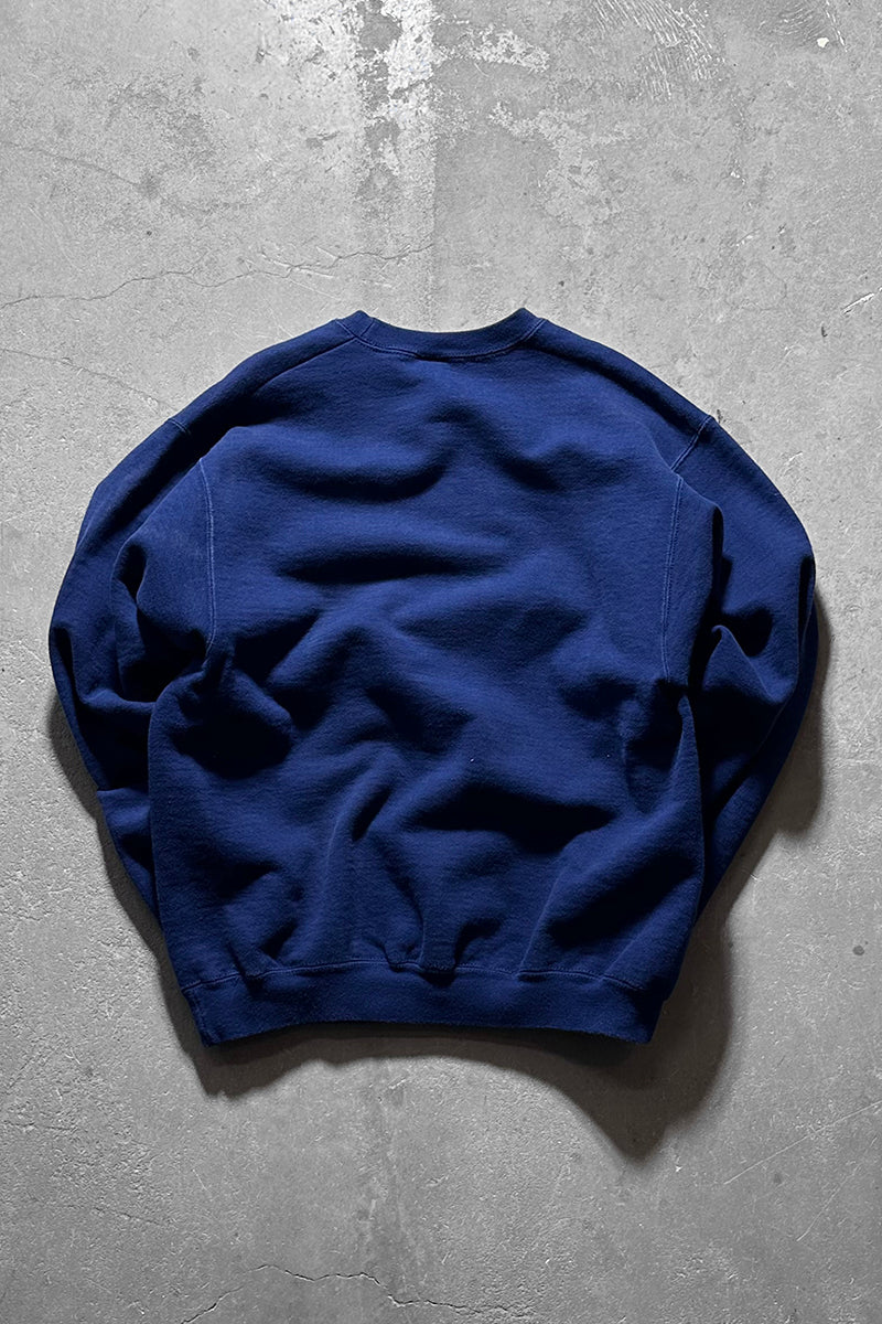 90'S USPS EMBROIDERY SWEATSHIRT / NAVY [SIZE: M USED]