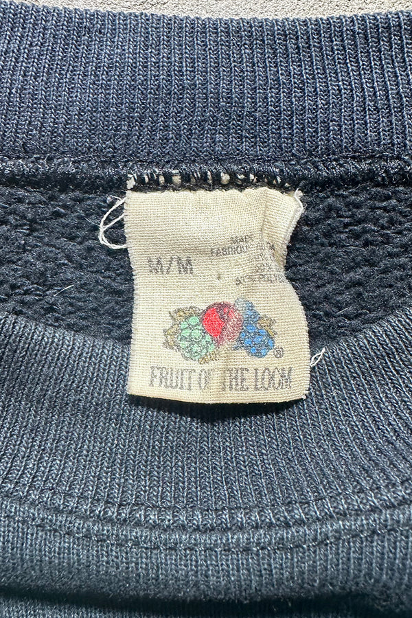 MADE IN CANADA 80'S ROCKY MOUNTAIN SWEATSHIRT / BLACK [SIZE: M USED]