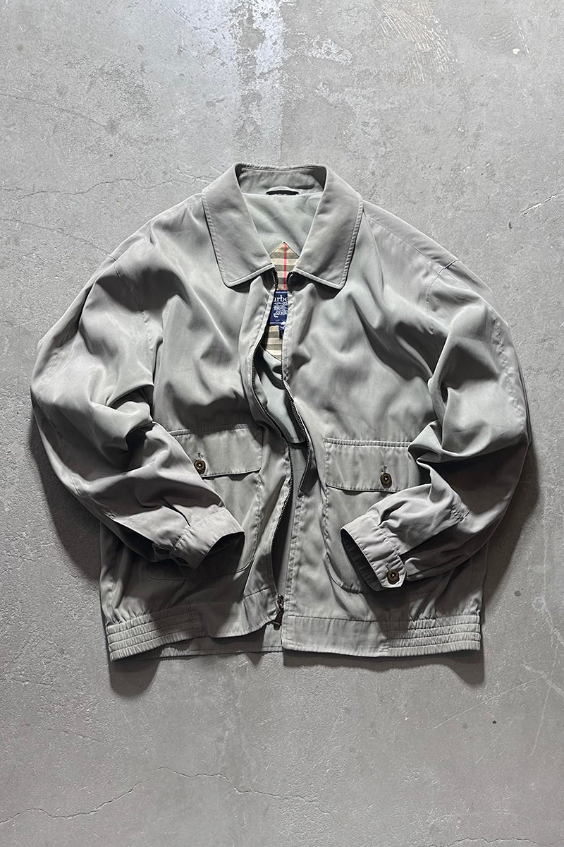 MADE IN USA 90'S ZIP UP JACKET / BEIGE [SIZE: L USED]