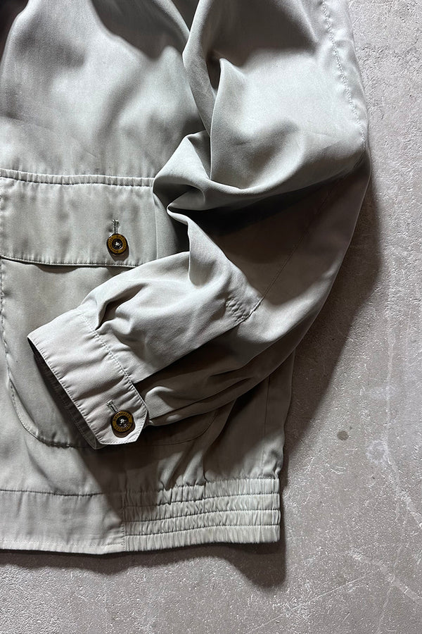 MADE IN USA 90'S ZIP UP JACKET / BEIGE [SIZE: L USED]