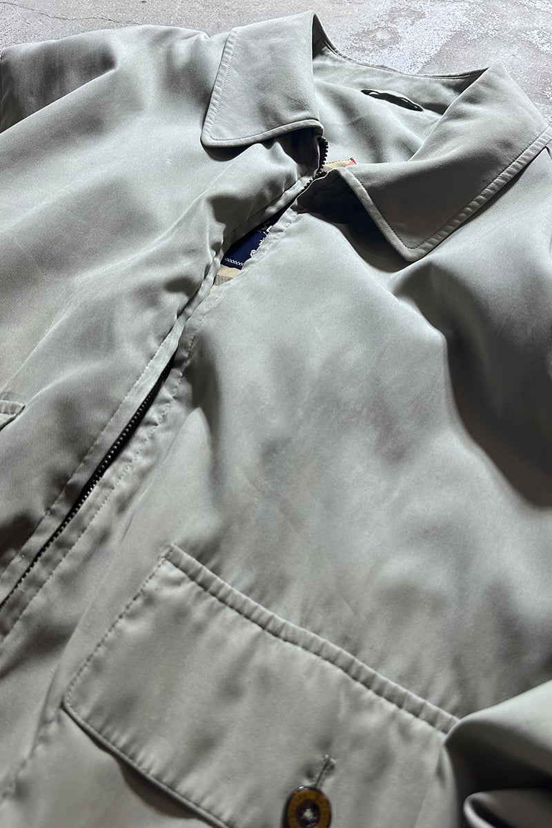 MADE IN USA 90'S ZIP UP JACKET / BEIGE [SIZE: L USED]