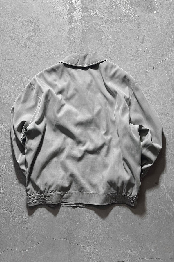 MADE IN USA 90'S ZIP UP JACKET / BEIGE [SIZE: L USED]
