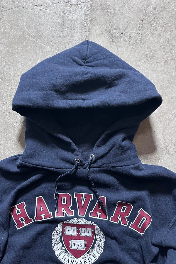 ECO HARVARD COLLEGE SWEAT HOODIE / BLACK [SIZE: M USED]